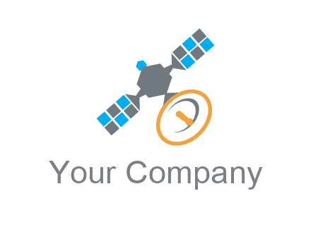 satellite information technology logo