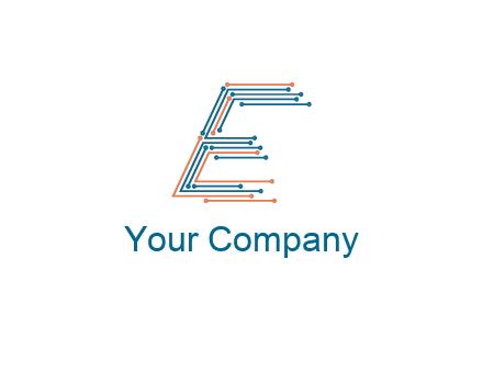 circuit letter E logo