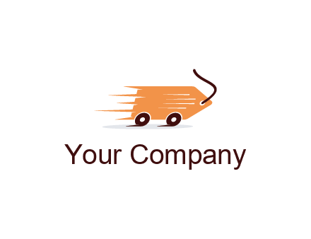 tag with wheels logo
