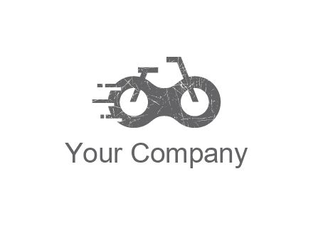 bike or glasses logo