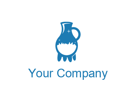 jug half-filled with a beverage icon