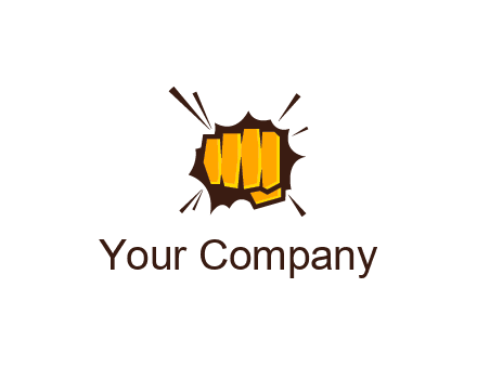 fist bump logo