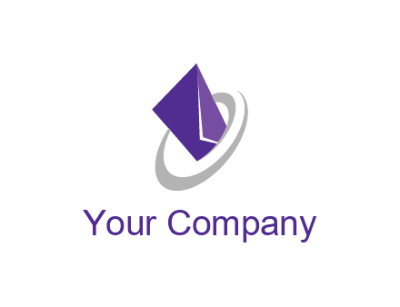 logo of an envelope disappearing inside a swirl
