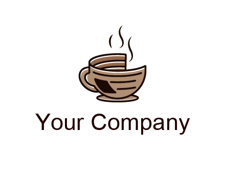 Printed mug Logo Design