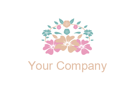 flower crown with leaves 