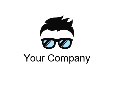 sunglasses with hair