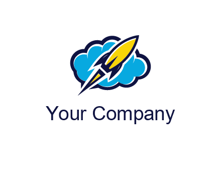 cloud behind rocket
