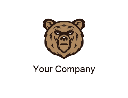 angry bear face