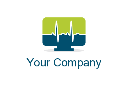 computer screen logo