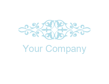 victorian ornament logo