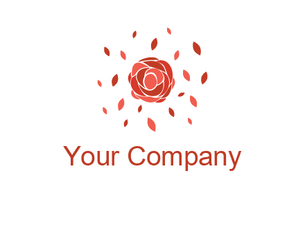rose petals logo