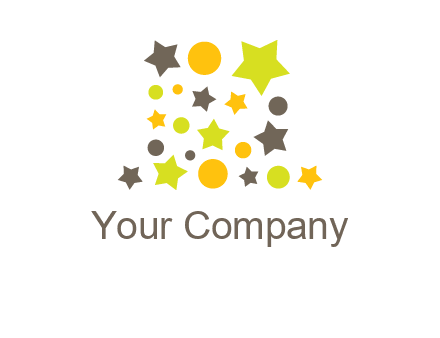 stars is shape of magic hat logo