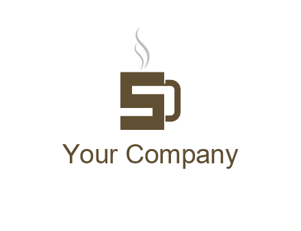 letter S coffee logo