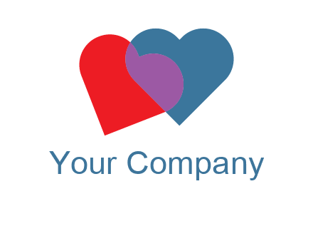 hearts dating logo creator 