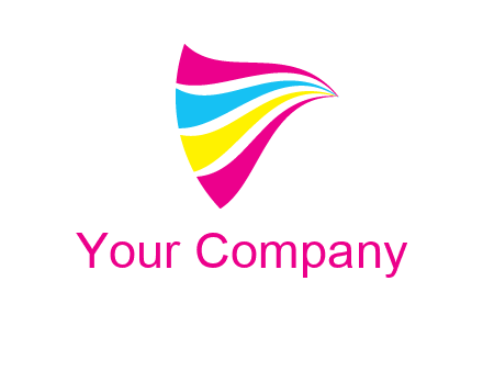flying color swatches printing logo