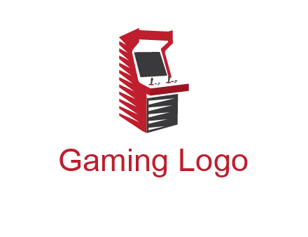 gaming logo displaying a slot machine