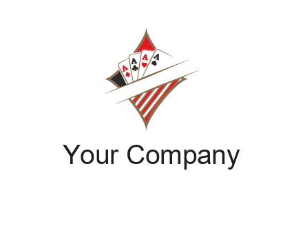 playing cards logo