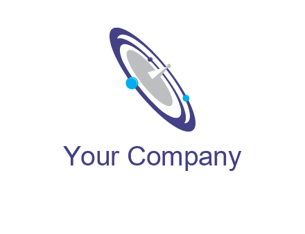 Communication orbit logo
