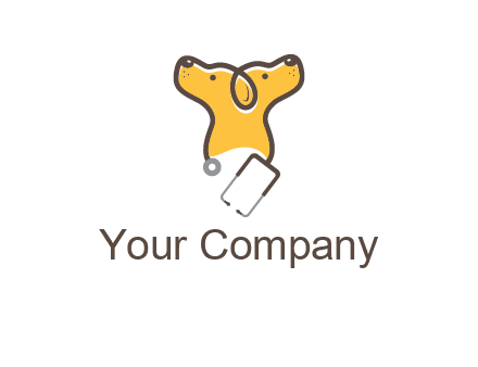 Animal medical clinic logo creator