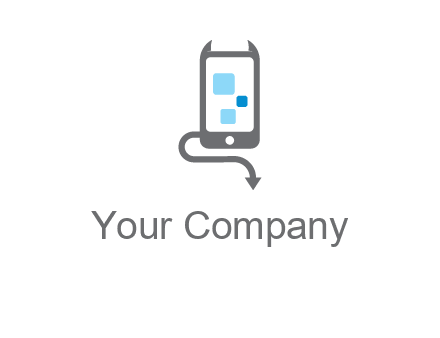evil mobile phone icon