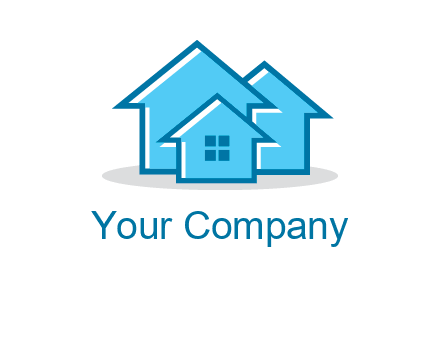 abstract homes icon