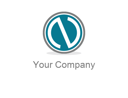 Letter N in a circle logo