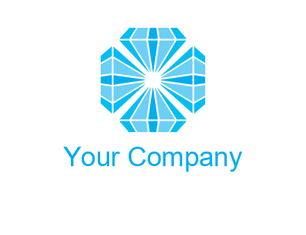 diamonds in square jewelry logo