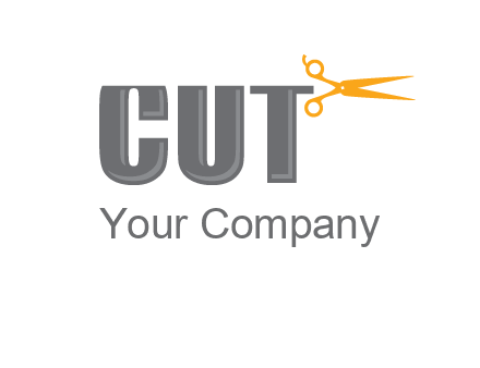 scissor barber logo
