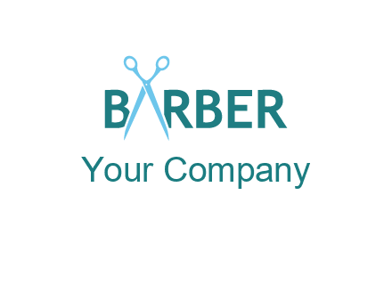 scissor barber logo
