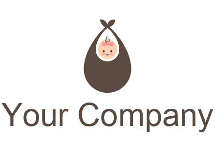 baby bib childcare logo